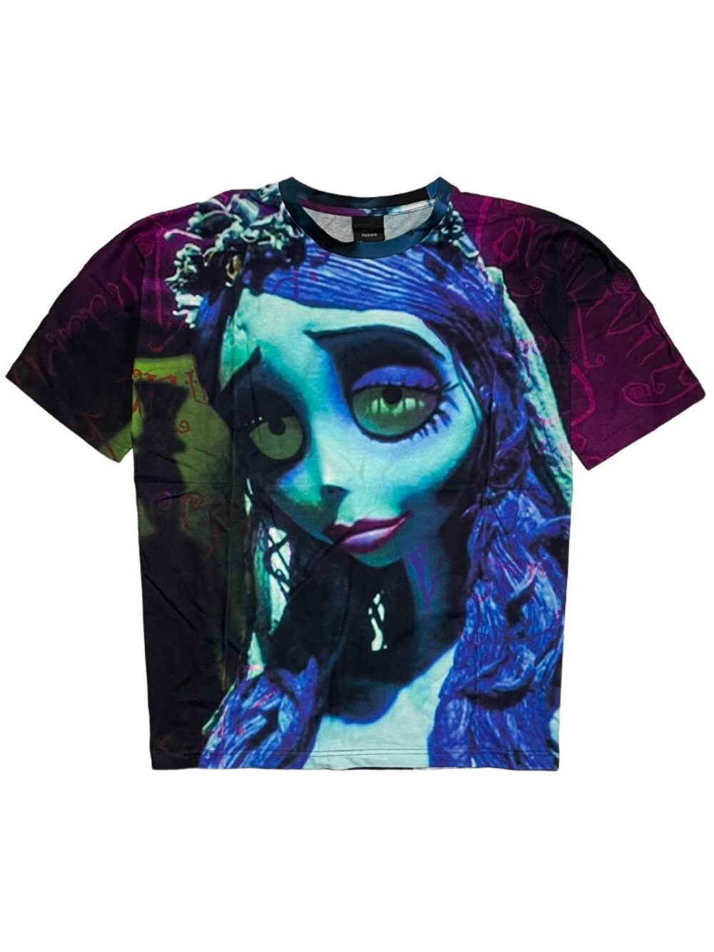 Corpse Bride Big Print Graphic Tee XL NWT DUMBGOOD Tim Burton